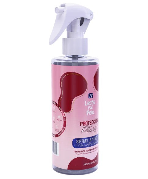 Spray Amino 12 Protección Plus 250ml Leche Pal Pelo