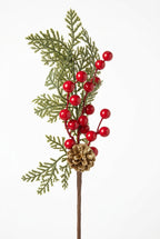 Pick navideño rojo 42 cm