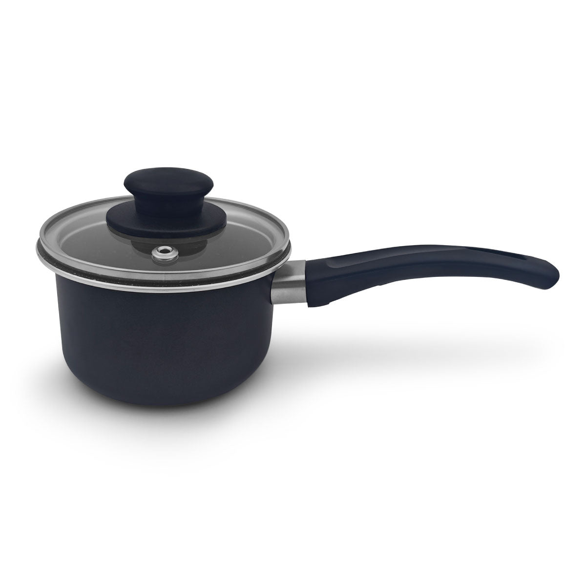Perol Premium Antiadherente 10cm Tapa de Vidrio Dkasa
