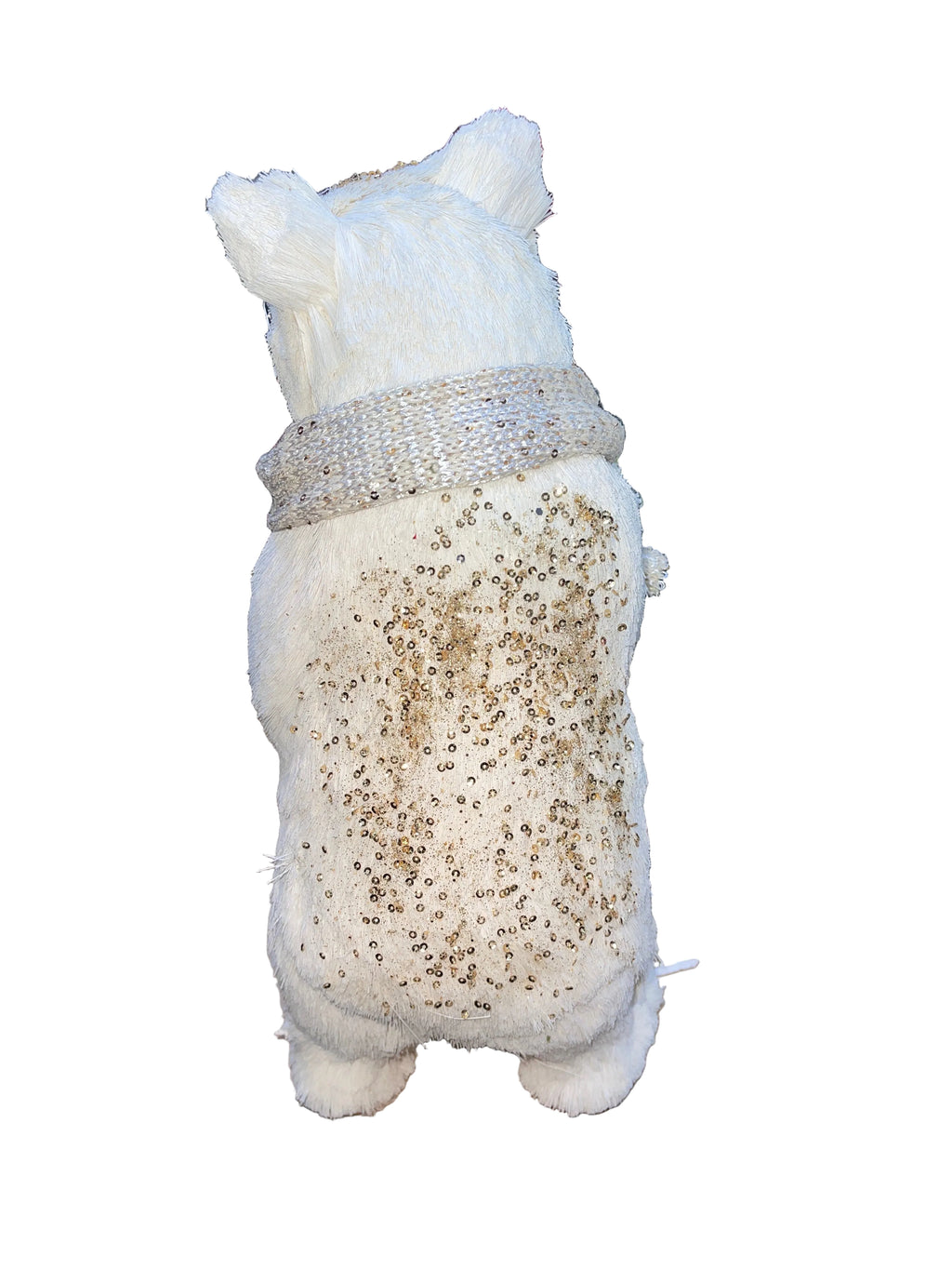 Castor Navideño de Paja Decorativo (Ref. A3681)