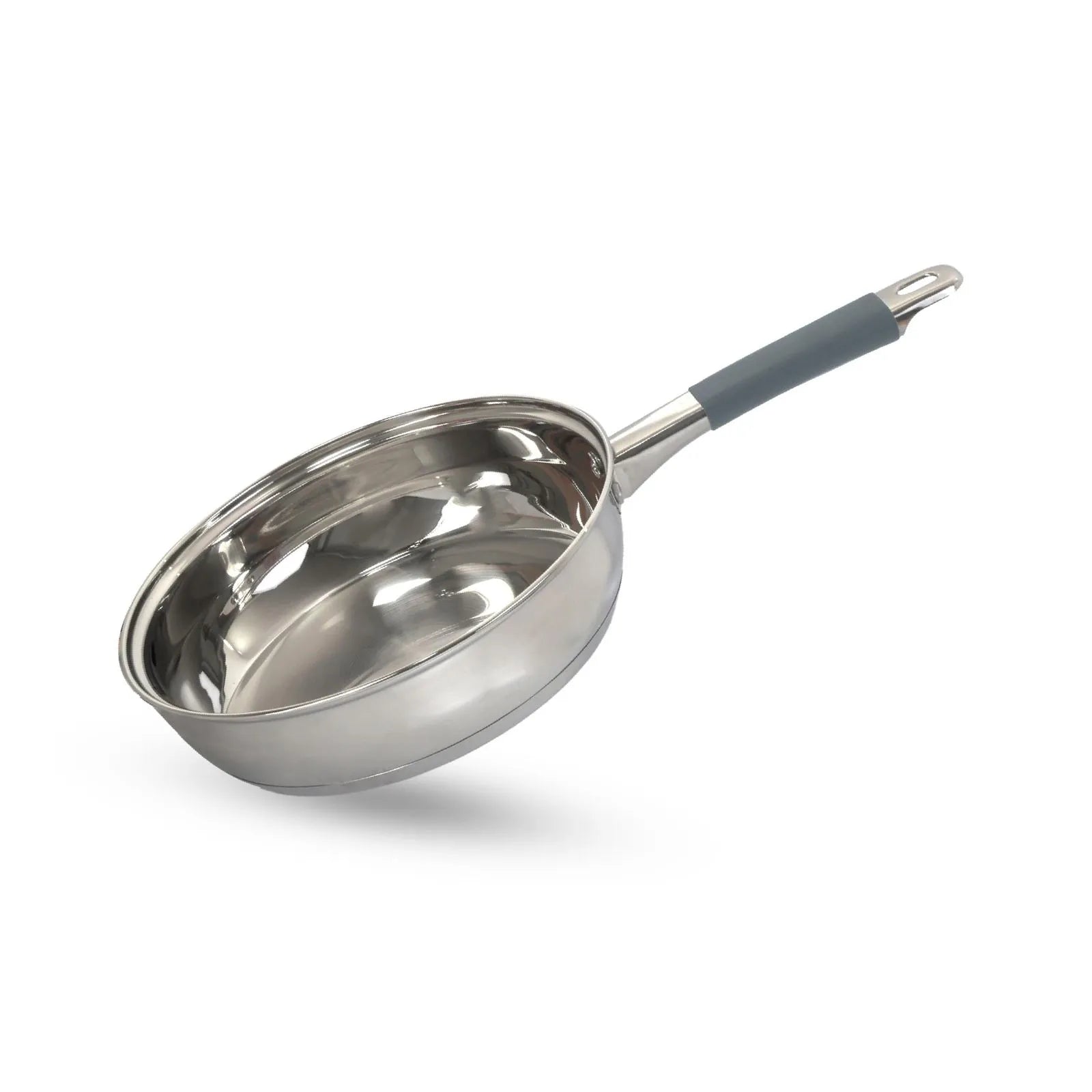 Sartén 20cm Acero Inoxidable Tapa de Vidrio Home Elements