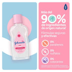 Aceite Johnson's Baby Original 50ml detalle