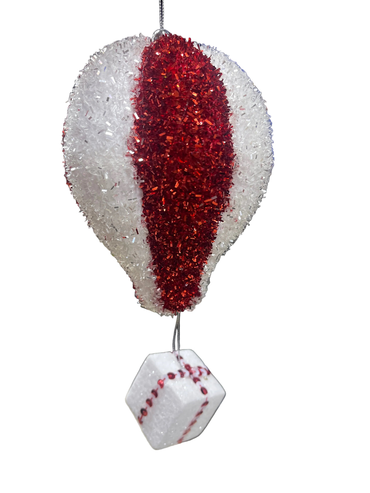 REF RRA008RW GLOBO 17CM ROJO/BLANCO - FEXTON