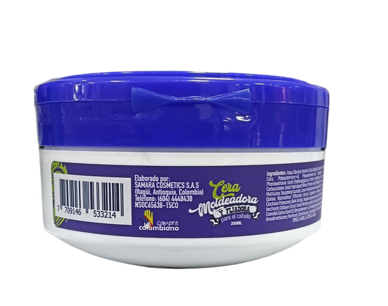 Cera Moldeadora y Fijadora 200ml Mawie