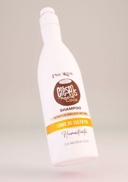 Shampoo Crespos Agua de Coco 300ml Prokpil