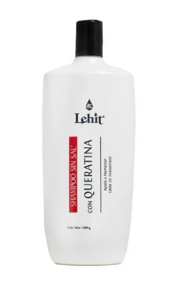 Shampoo sin Sal con Queratina 1000g Lehit