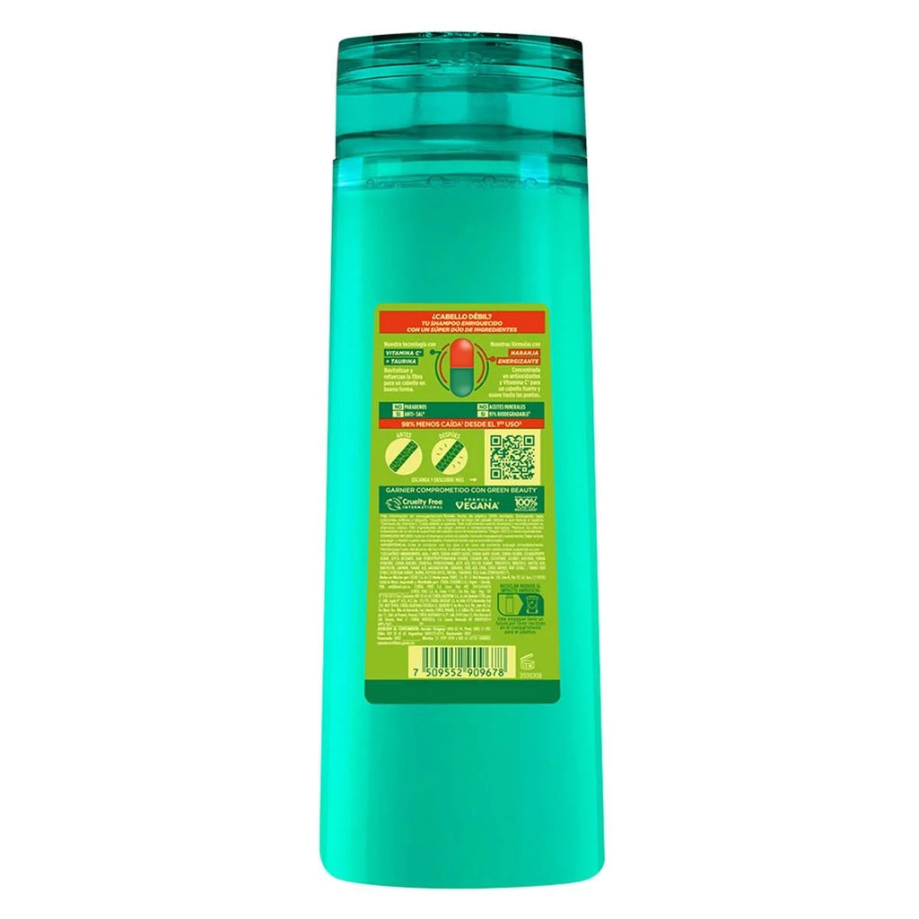 Shampoo Fortificante Stop Caída 350ml Garnier Fructis