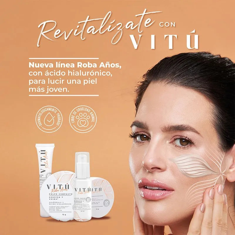 POLVO CALENDULA Y ACIDO HIALURONICO VITU 03 NUEZ