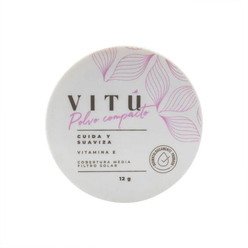 POLVO COMPACTO VITAMINA E VITU 02 AVELLANA