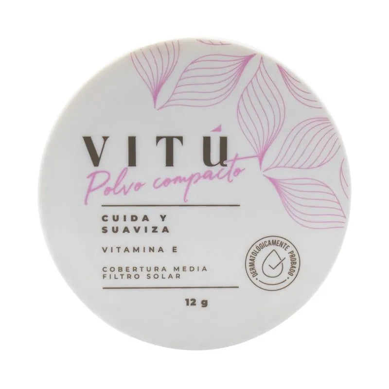 Polvo Compacto Vitamina E Vitú 05 Cacao