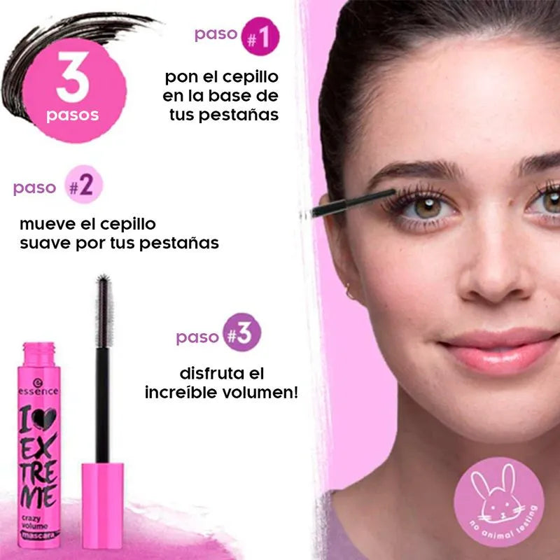 Pestañina Essence Crazy Volume