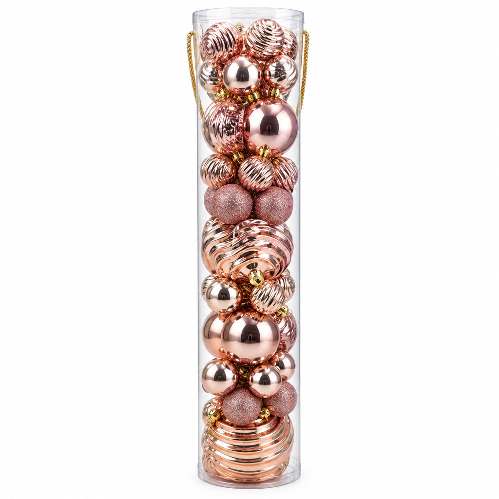 REF BHK01068OP JUEGO DE BOLAS 44PCS BRILLANTES ROSADO - FEXT