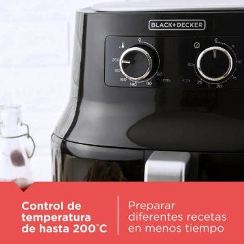 Freidora de Aire 4.5 Litros HF4004B Black+Decker