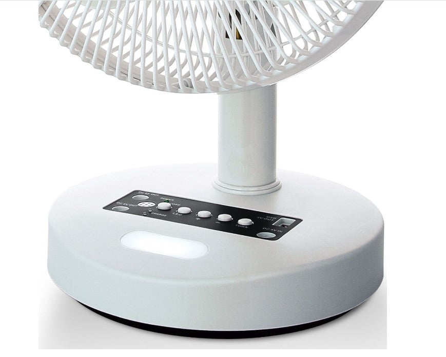 Ventilador RD-8512 Premium Recargable Dkasa