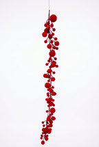 Guirnalda Navideña Roja 130 cm