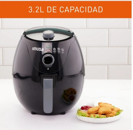 Freidora de Aire Esencial 3.2 Litros Imusa