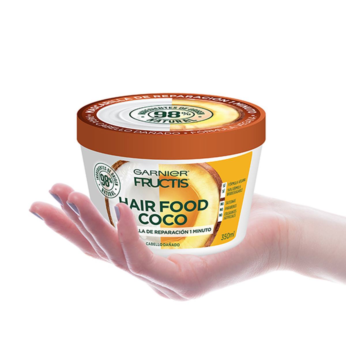 Mascarilla Hair Food Coco Reparacion 350ml Garnier Fructis