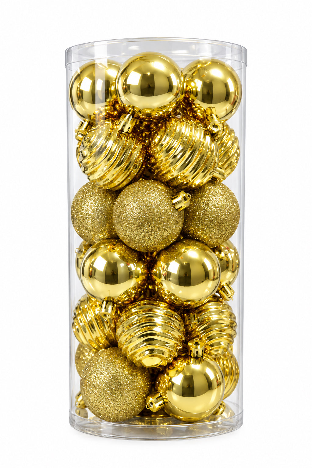REF BHK01200G TARRO CUADRDADO BOLA 5CM X30 PCS DORADO