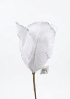 ROSA ARTIFICIAL 30CM BLANCA