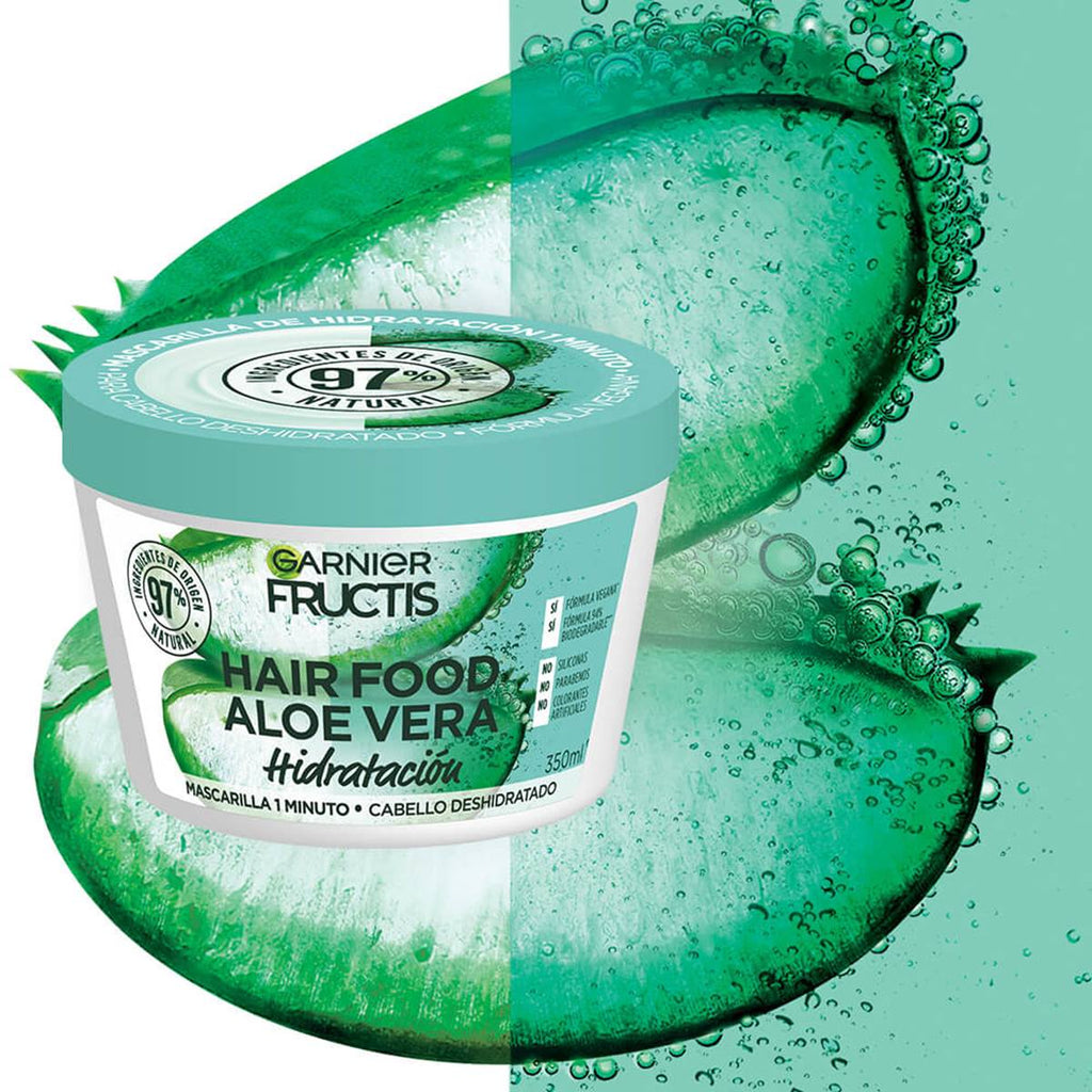 Mascarilla Hair Food Aloe Hidratacion 350ml Garnier Fructis