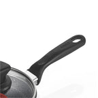 CACEROLA 12CM MANGO TAPA DE VIDRIO IMUSA