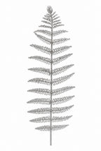 Pin navideño escarchado pino