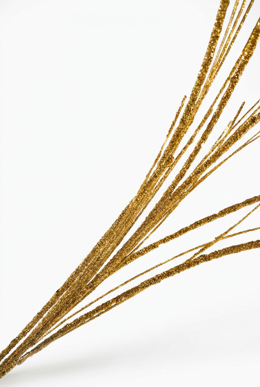 Follaje Artificial Navideño Bronce Claro 50 cm (Ref. FLA03497LCO)
