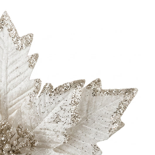 REF FLM00373CH FLOR ARTIFICIAL DE 22 CM 5 PETALOS CHAMPANA