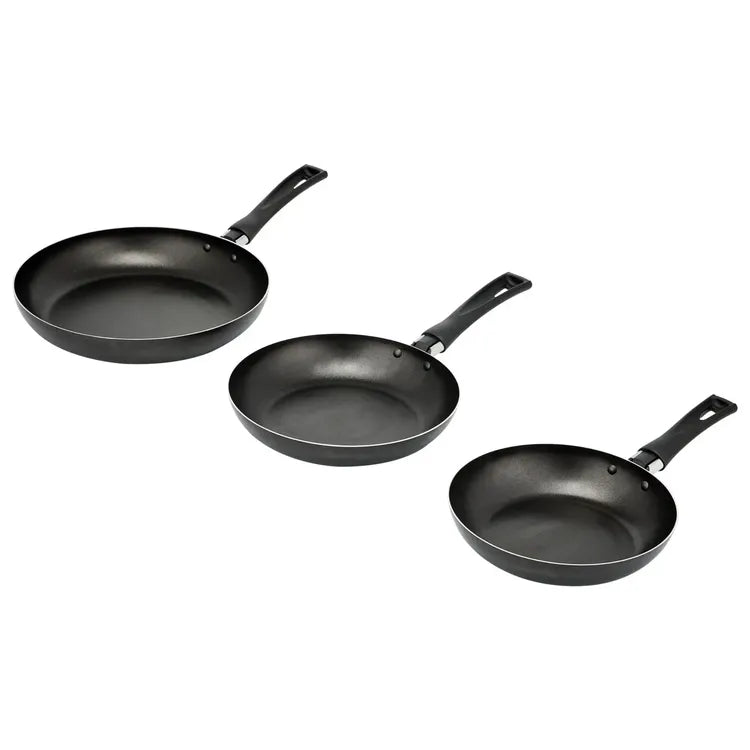 Juego de Sarten x3 Imusa 18 20 24cm Antiadherentes