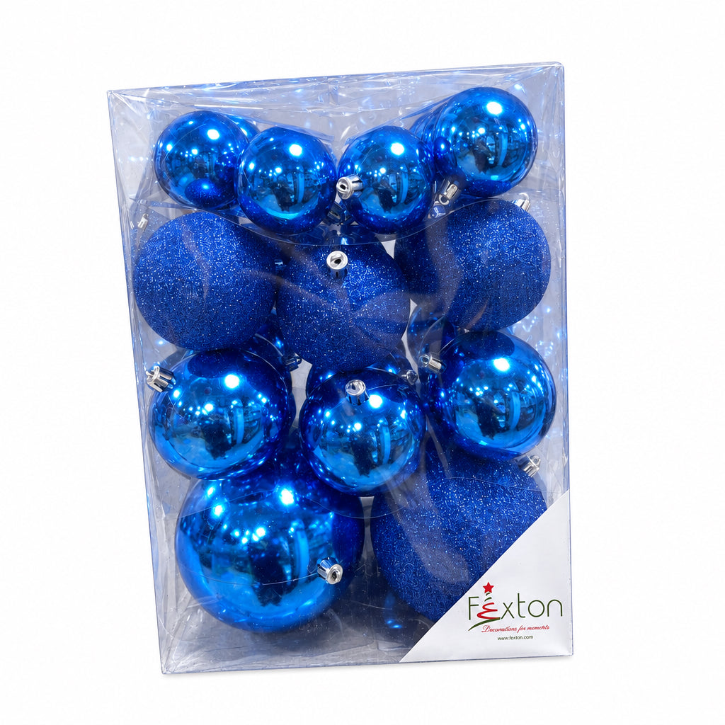 REF BHK01114B  BOLA 38PCS MIX AZUL - FEXTON