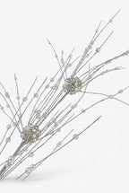 Follaje Artificial Navideño Plata 98 cm (Ref. FLA03410S)