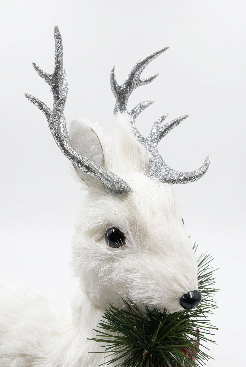 Reno Navideño Blanco Decorativo (Ref. NA2021)