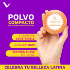 Polvo Compacto Wendy con Filtro Solar 13g Tono 01