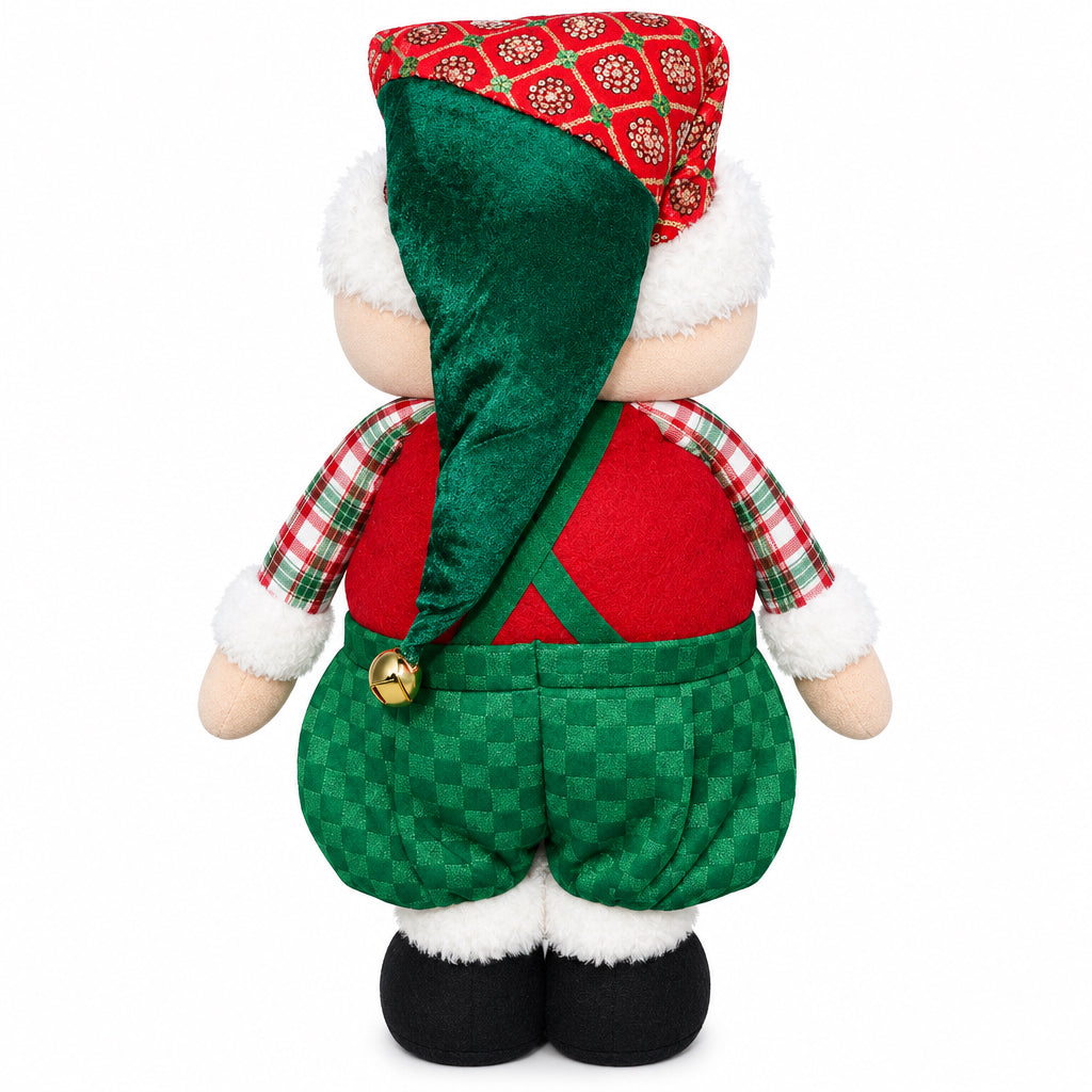 REF W1571 PAPA NOEL PATAS LARGAS GORRO CASCAVEL