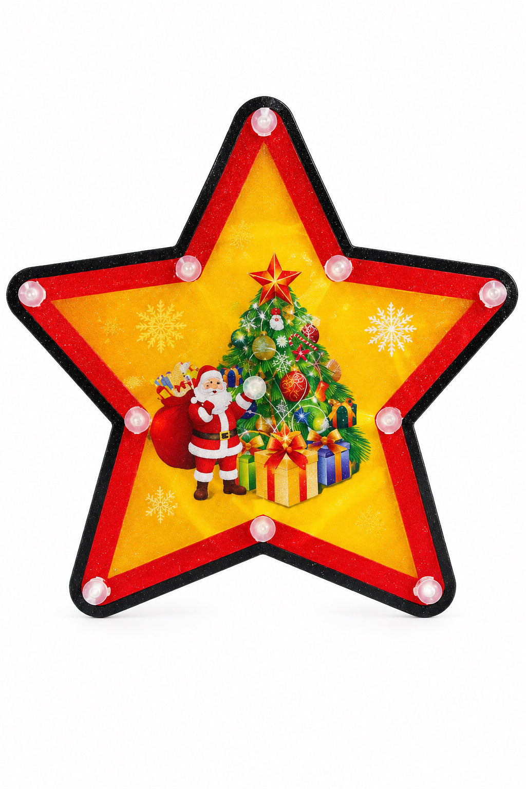 FIGURA ESTRELLA2  CARAS  10 LUCES