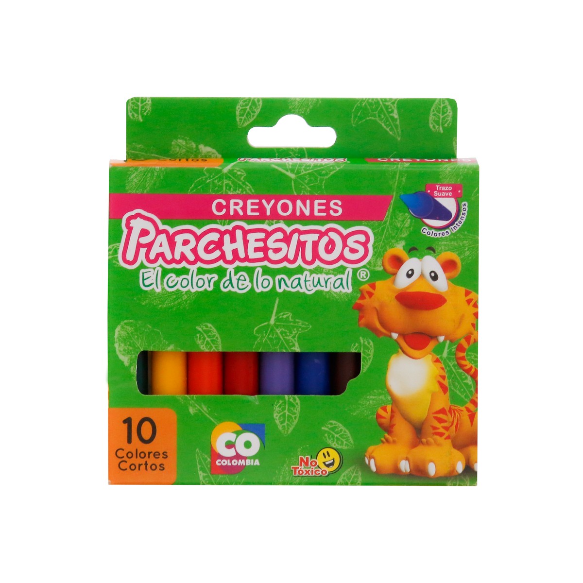Creyones Corto Parchesitos x10 Doricolor
