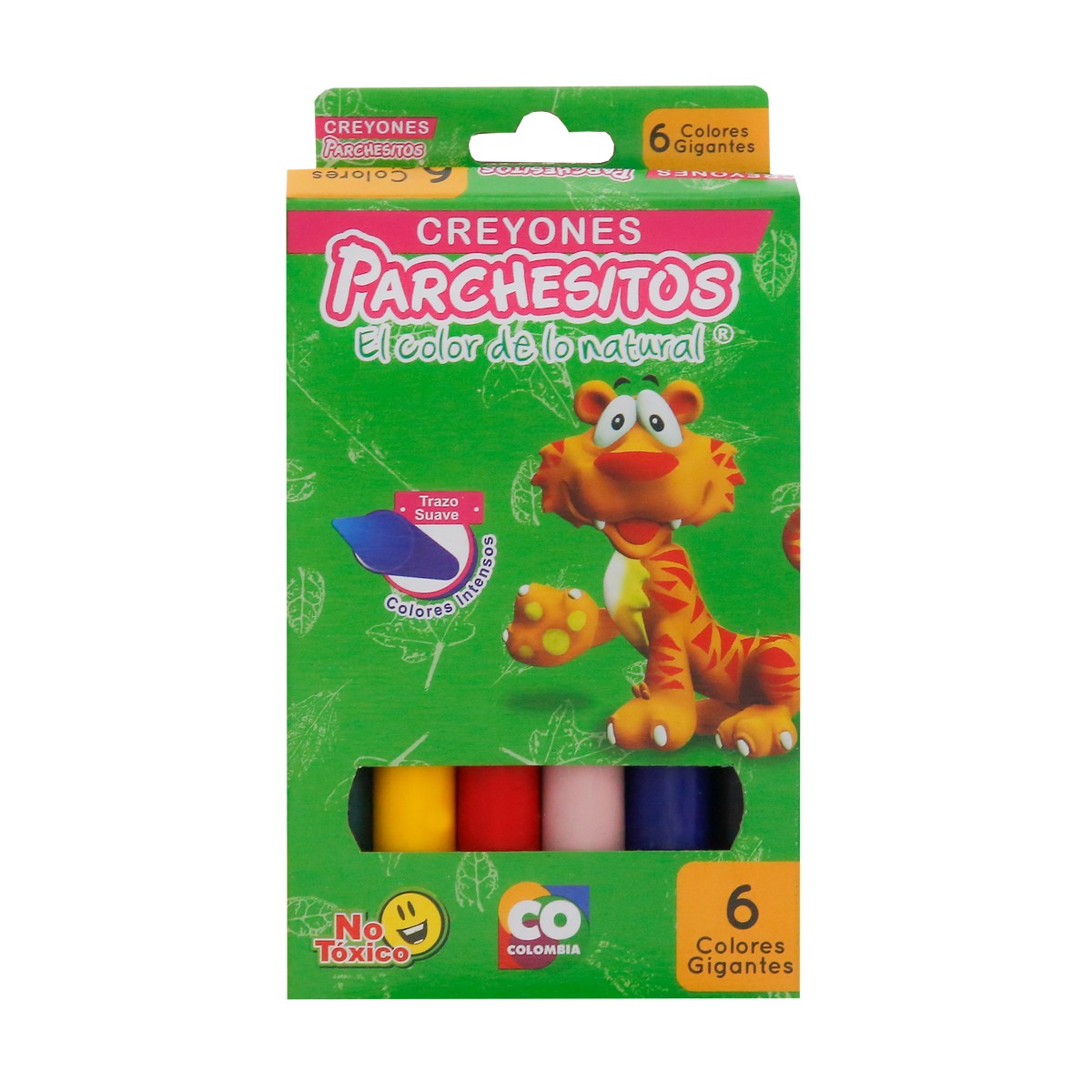 Creyones Gigantes x6 Parchesitos