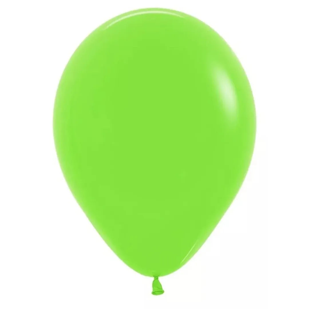Globo Rumatex R-9 liso verde lima x12 unidades