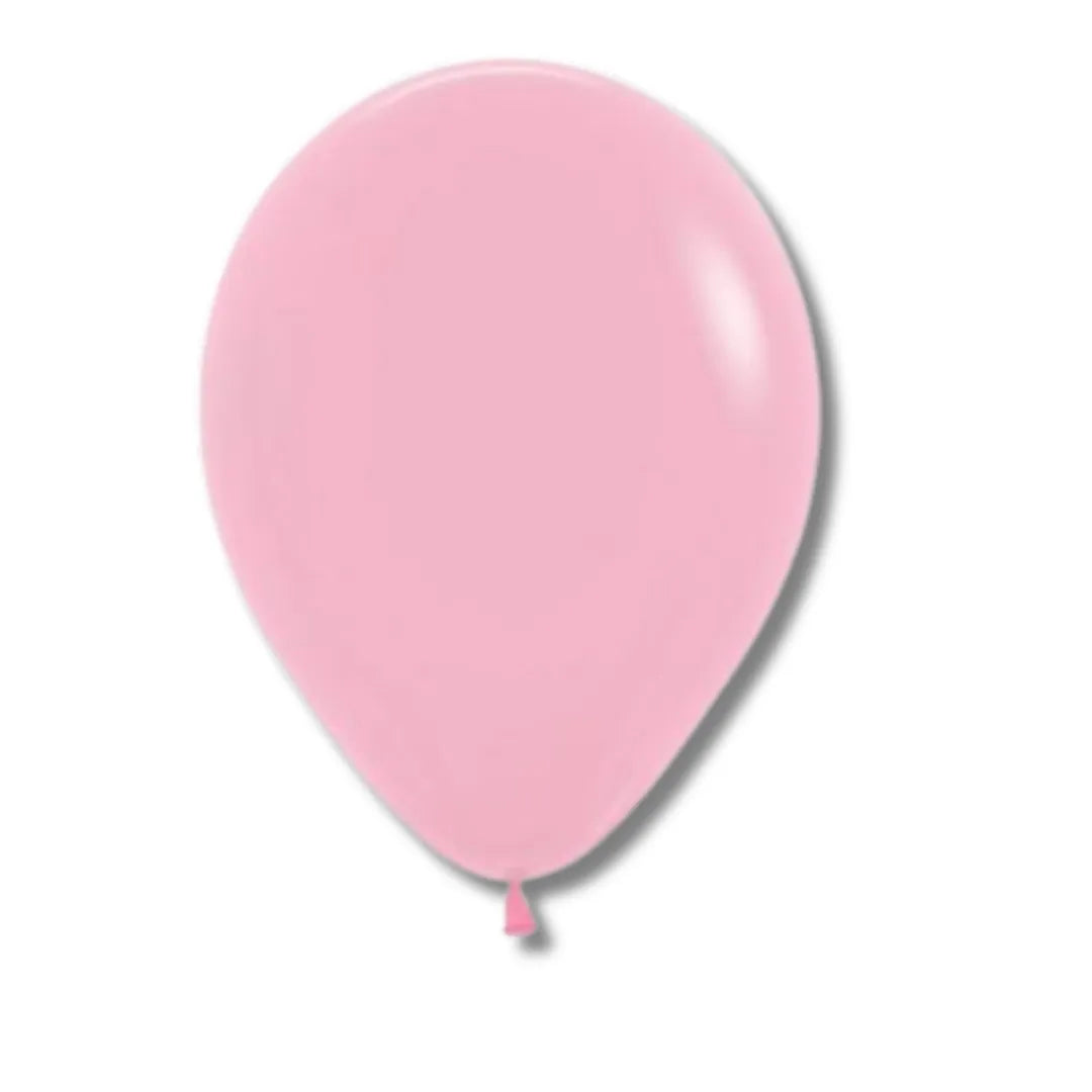 Globo Rumatex R-9 liso rosado x12 unidades