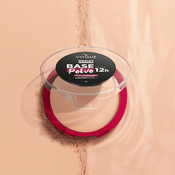 Base Polvo Resist 9g Tono Petalo Vogue