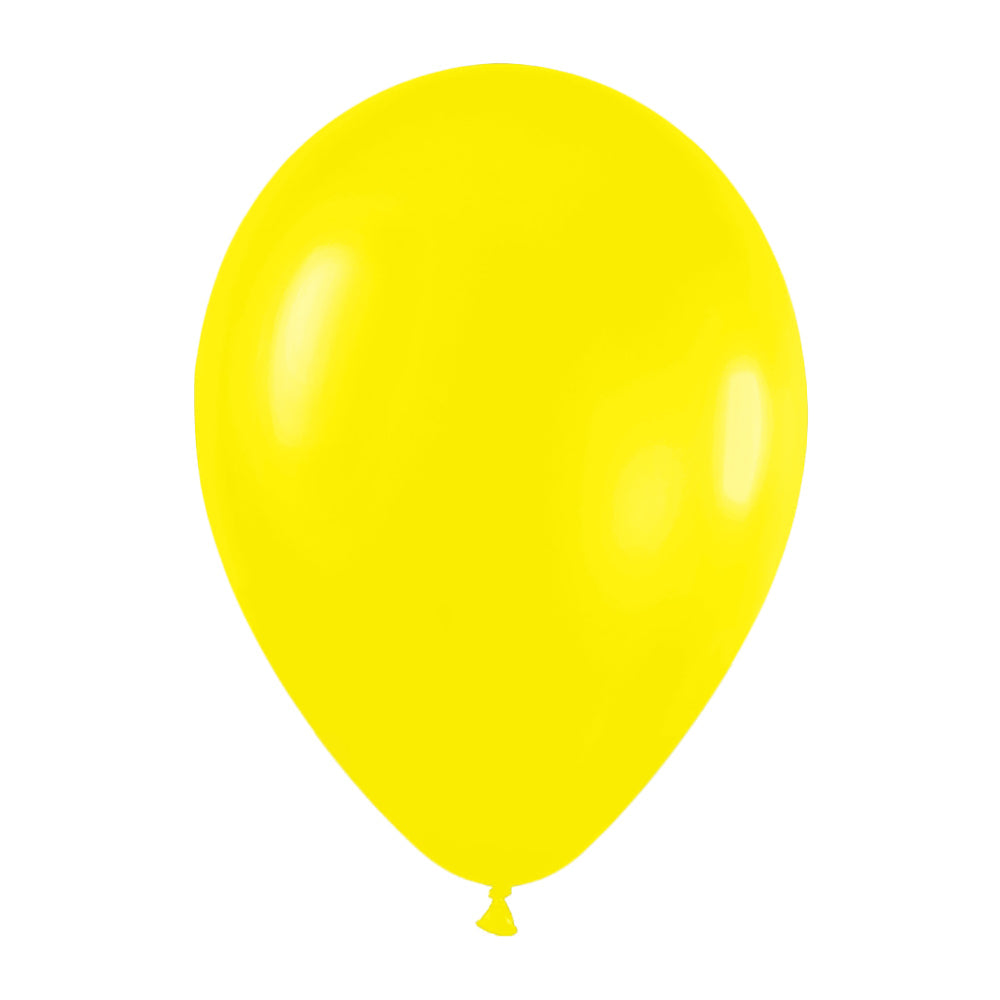 Globo Rumatex R-12 liso amarillo