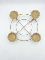 CANDELABRO DORADO / NEGROLA PAISA