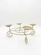 CANDELABRO DORADO / NEGROLA PAISA