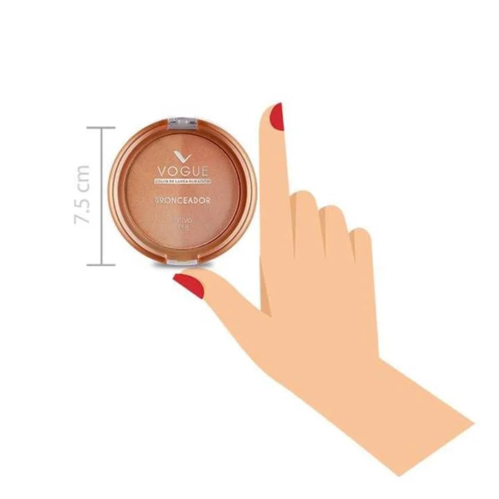 Polvo Bronceador Vogue Bronceado 14g