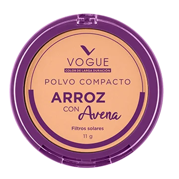 Polvo de Arroz con Avena Tono Almendra 11g Vogue