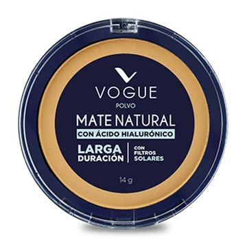 Polvo Mate Natural Aceituna Vogue 14g