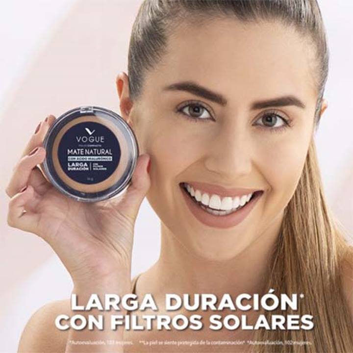 Polvo Mate Natural Trópico Vogue 14g