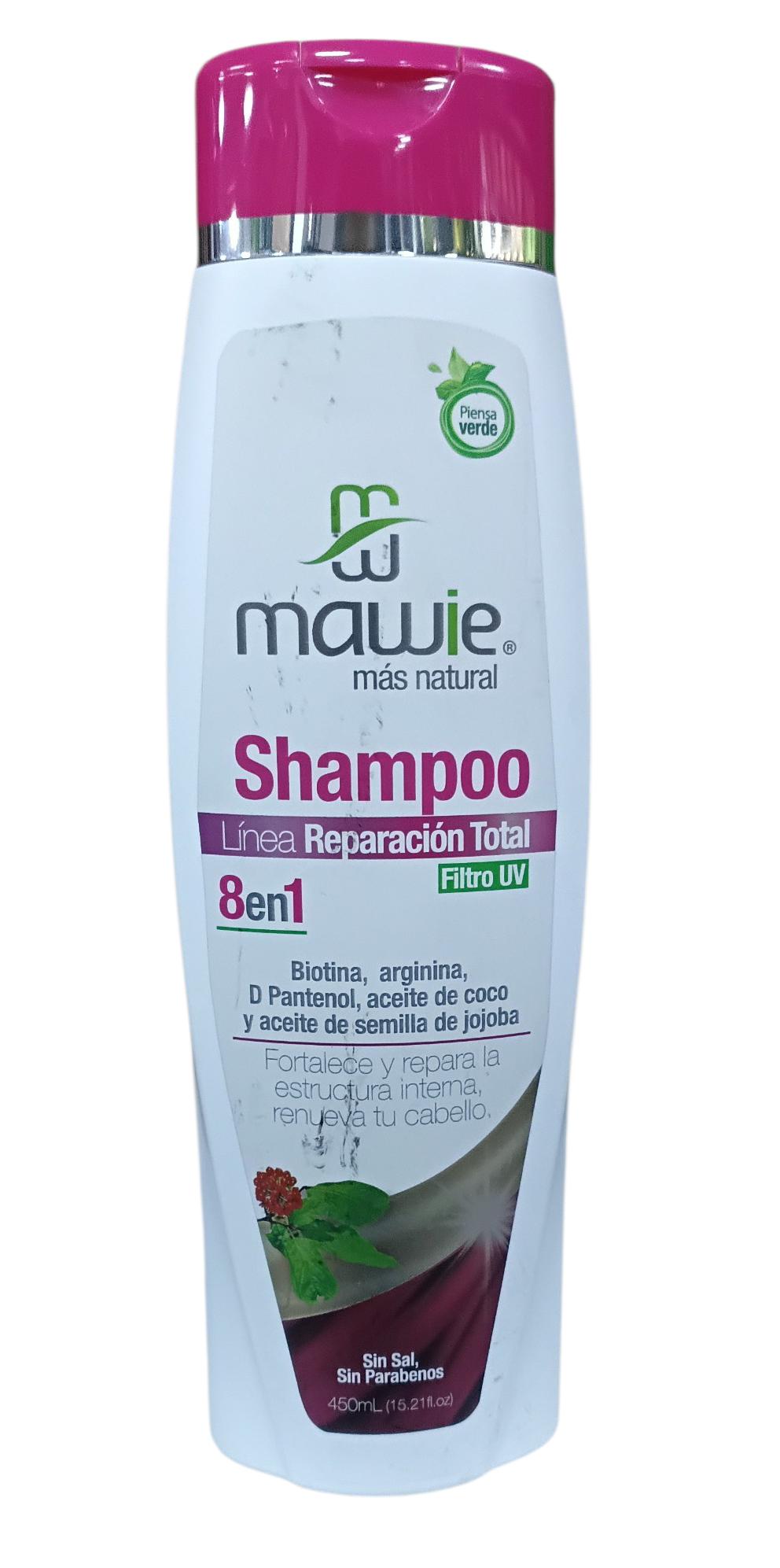 SHAMPOO 8 EN 1 FILTRO UV 450ML MAWIE