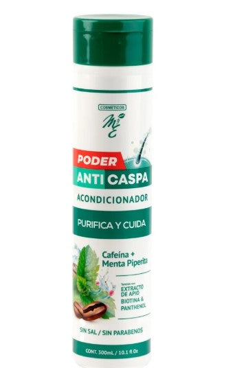 Acondicionador Anticaspa Purifica y Cuida 300ml M&E