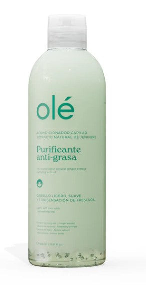 Acondicionador Purificante Antigrasa 500ml Olé